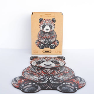 Lubiwood - Panda Puslespill Premium - COLORPOP