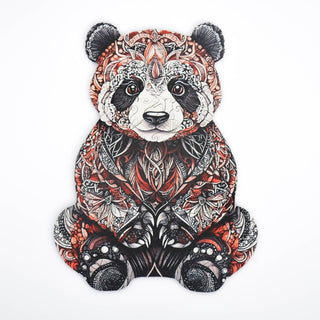 Lubiwood - Panda Puslespill Premium - COLORPOP