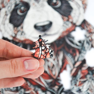 Lubiwood - Panda Puslespill Premium - COLORPOP