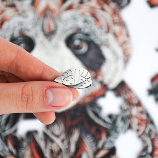 Lubiwood - Panda Puslespill Premium - COLORPOP