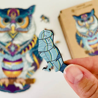 Lubiwood - Ugle Puslespill Premium - COLORPOP