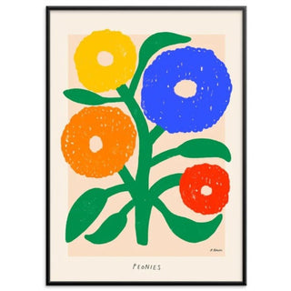 Madelen Möllard - Peonies 50 x 70 cm - COLORPOP