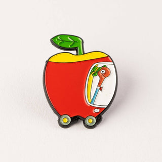 Magpie - Busy Town - Applecar Enamel Pin - COLORPOP