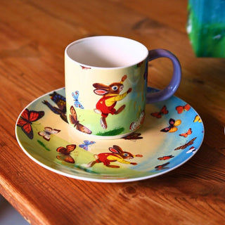 Magpie - I am a Bunny Kopp- og Tallerkensett - COLORPOP