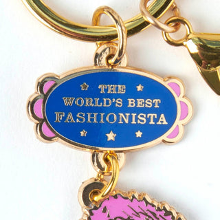 Magpie - Peanuts - World's Best Fashionista Keyring - COLORPOP