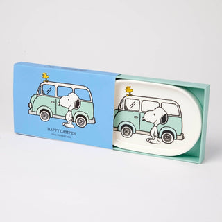 Magpie - Snoopy Oval Skål - Camper - COLORPOP