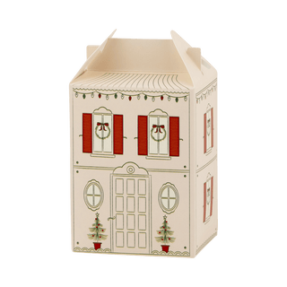My Mind’s Eye - Christmas Village - Pakkekalender Bokser Formet Som Hus (25 stk) - COLORPOP
