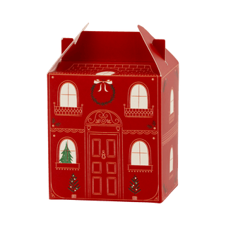 My Mind’s Eye - Christmas Village - Pakkekalender Bokser Formet Som Hus (25 stk) - COLORPOP