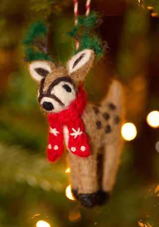 Namaste - Faire Trade Julepynt - Reinsdyr - COLORPOP