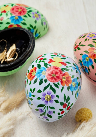 Namaste - Håndmalt Oppbevaringsboks - Påskeegg - COLORPOP