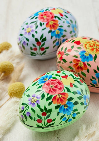 Namaste - Håndmalt Oppbevaringsboks - Påskeegg - COLORPOP