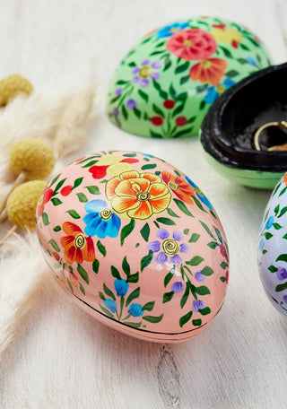 Namaste - Håndmalt Oppbevaringsboks - Påskeegg - COLORPOP