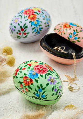 Namaste - Håndmalt Oppbevaringsboks - Påskeegg - COLORPOP