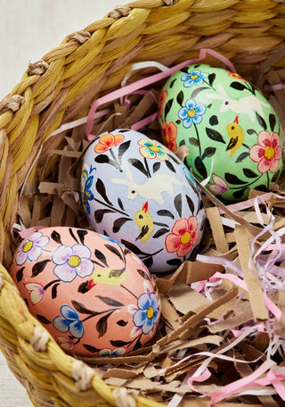 Namaste - Håndmalt Påskeegg - Påskekylling og Påskehare - COLORPOP