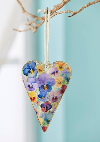Namaste - Watercolour Floral Heart - Dekorasjon i metall - COLORPOP