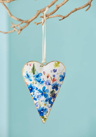 Namaste - Watercolour Floral Heart - Dekorasjon i metall - COLORPOP