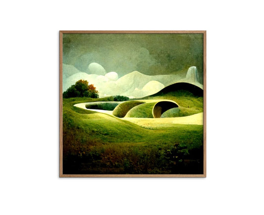 Yoma Emptylands: Natural Formations 1 - 50 x 50 cm