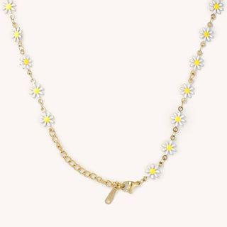 Nikki Smith Designs - Daisy White Necklace - COLORPOP