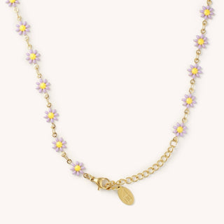 Nikki Smith Designs - Lilac Daisy Necklace - COLORPOP