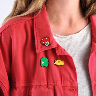 Noodoll - Ricemogu Mushroom Pins - COLORPOP