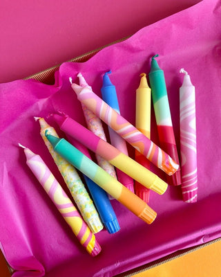 Nordtrice - Kronelys - Blå til Rosa - COLORPOP