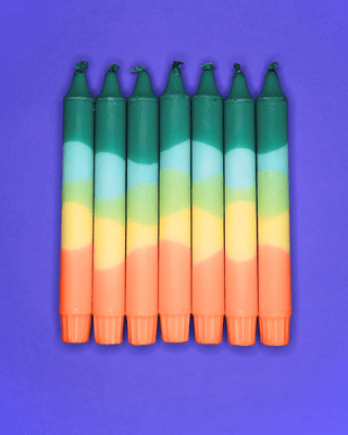 Nordtrice - Kronelys - Grønn til Oransje - COLORPOP