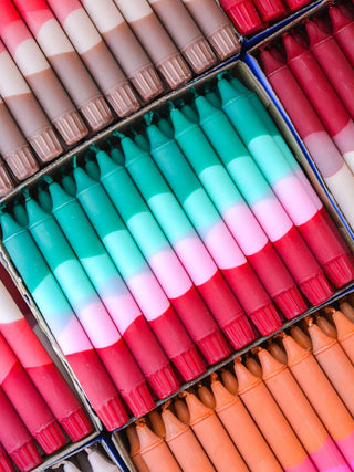 Nordtrice - Kronelys - Grønn til Rosa - COLORPOP