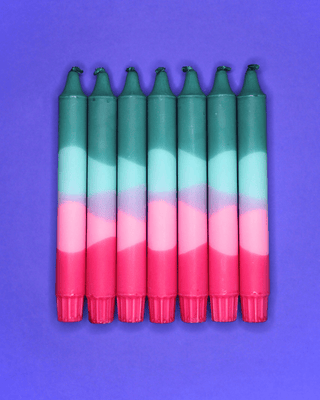 Nordtrice - Kronelys - Grønn til Rosa - COLORPOP