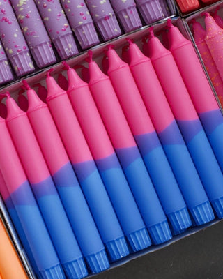 Nordtrice - Kronelys - Rosa og Blå - COLORPOP