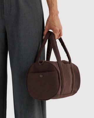 BAGGU Nylon Duffle Bag - Coffee