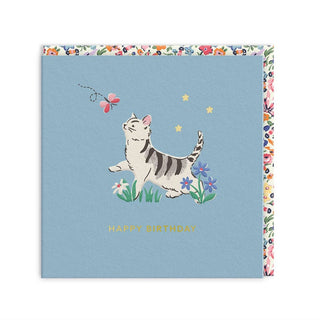 Ohh Deer - Kitten Mini Firkantet Gratulasjonskort - COLORPOP