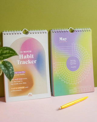 Once Upon a Tuesday - Daily Habit Tracker - 12 Month Goal Planner - COLORPOP