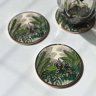 Paper Anchor Co. - Tropical Conservatory Luxe Coaster - COLORPOP