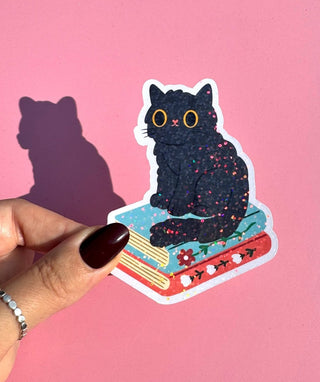 Paper Cat Club - Cozy Nook - Sitting Kitty Klistremerke - COLORPOP