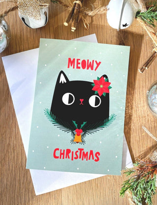 Paper Cat Club - Cute Cat Christmas Cards 3pk - COLORPOP