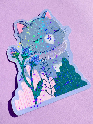 Paper Cat Club - Zen Kitty Klistremerke - COLORPOP