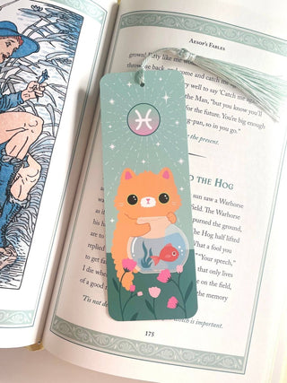Paper Cat Club - Zodiac Kitty Stjernetegn - bokmerke - COLORPOP
