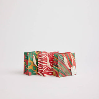 Paper Mirchi - Håndlaget Marmorert Gavepose (Small) - Christmas Glitz - COLORPOP