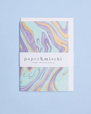 Paper Mirchi - Marmorert Kort - Dreamy Lilac - COLORPOP