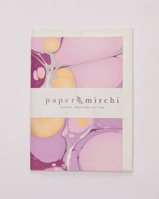 Paper Mirchi - Marmorert Kort - Stone Orchid - COLORPOP