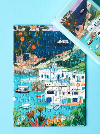 Piecely Puzzles - Milos Greece Puslespill 99 brikker - COLORPOP