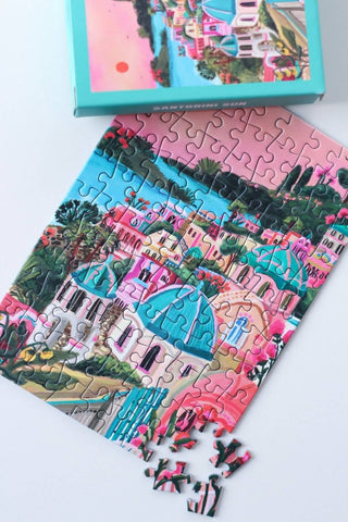 Piecely Puzzles - Santorini Sun Puslespill 99 brikker - COLORPOP