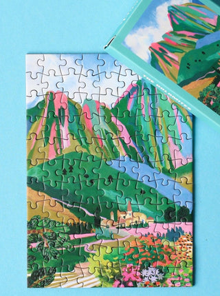 Piecely Puzzles - The Dolomites Puslespill 99 brikker - COLORPOP
