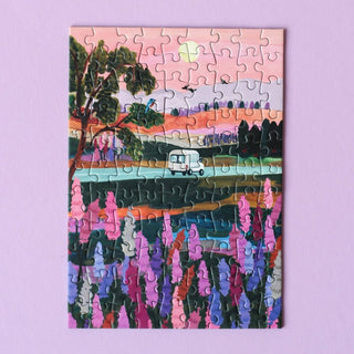 Piecely Puzzles - Van Life Puslespill 99 brikker - COLORPOP