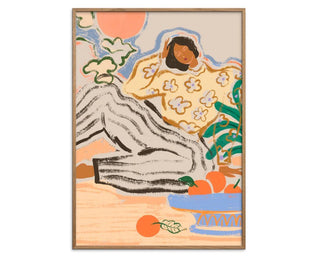 Poster & Frame - Lazy Days A5 Print - COLORPOP