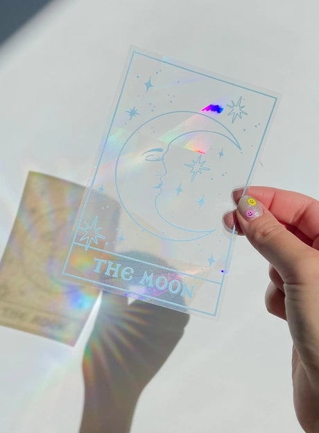 Moon Tarot Card Suncatcher