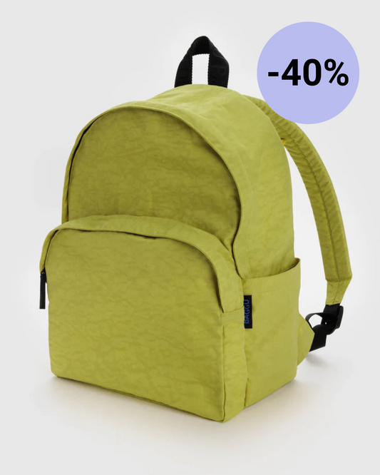 BAGGU Large Backpack - Lemongrass