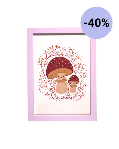 Innrammet print A5 - Autumn