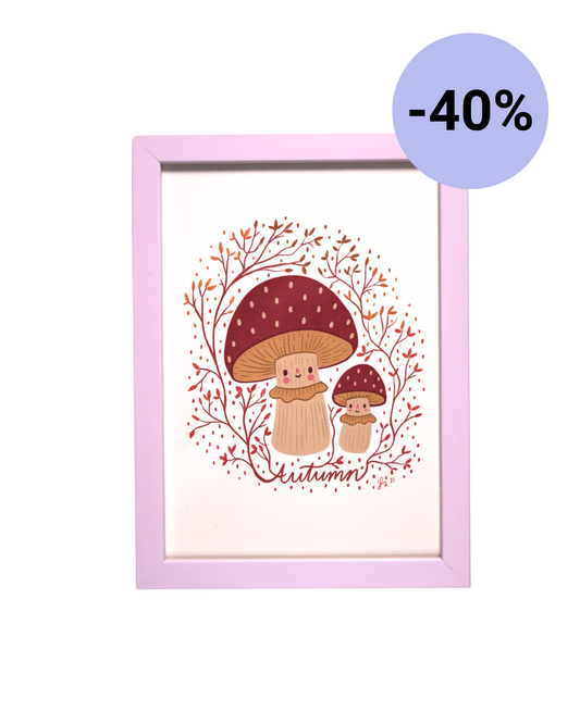 Innrammet print A5 - Autumn