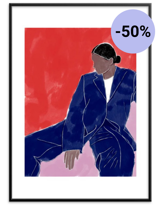 Astrid 50 x 70 cm - Poster